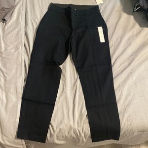 Black pull on skinny pants